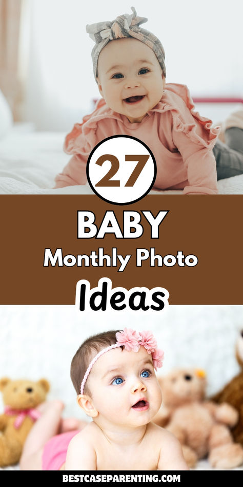 Capture your baby’s growth with these adorable monthly photo ideas. From creative props to themed outfits, these ideas help you create memorable moments and document each milestone in a fun and unique way. Balloon Milestone Pictures, 5 Month Photos, Baby Milestones Pictures Ideas, Girl Milestone Ideas, Eight Months Baby Photoshoot, Diy 1 Month Old Photoshoot, Two Month Old Baby Pictures Photo Ideas, Babies Monthly Pictures Ideas, 4 Month Old Milestones Photo Ideas