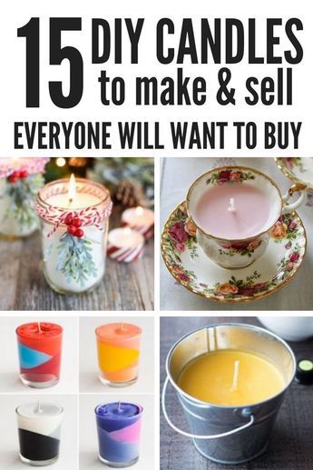 Easy DIY Crafts to make and sell from home! These unique candles are a great way to use your creative DIY hobby to earn extra cash. Homemade candles are perfect gifts for Fall and Christmas. #diy #crafts #homemade #makemoney Diy Gifts For Christmas, Crafts Homemade, Mason Jar Crafts Diy, Diy And Crafts Sewing, Sell Diy, Diy Soy Candles, Candle Business, Crafts To Make And Sell, Homemade Candles