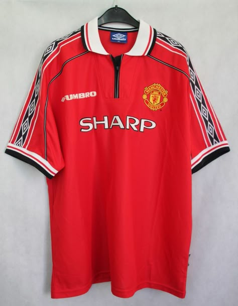 MANCHESTER UNITED FC 1998/2000 UMBRO HOME JERSEY SHIRT RED sz XXL 117CMS #Umbro Man United Vintage Jersey, Manchester United Retro Jersey, Manchester United Vintage Jersey, Camisa Do Manchester United, Man United Jersey, Manchester United Retro, Vintage Manchester United, Manchester United Jersey, Manchester United Shirt