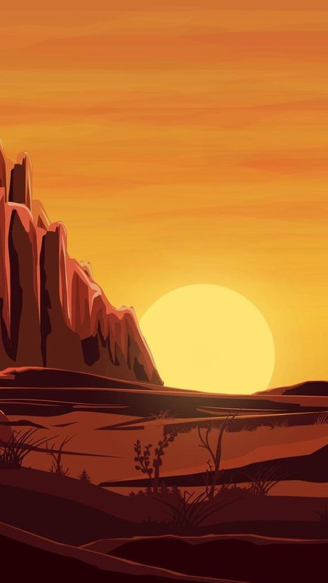 Desert Background Drawing, Desert Painting Acrylic Easy, Sky Drawings, Desert Sunset Painting, Southwest Artwork, Night Sky Drawing, Pencil Sketch Tutorial, Sunrise Drawing, Desert Drawing