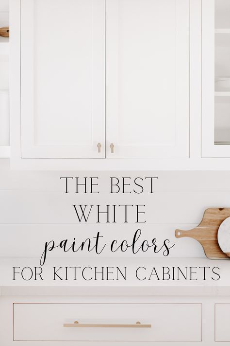 Cabinet And Trim Same Color, Best Kitchen White Paint Colors, Kitchen Cabinet Paint Colors White, Perfect White Paint For Kitchen Cabinets, Kitchen White Paint Colors, Chalk White Kitchen Cabinets, Diy White Kitchen Cabinets Makeover, Sw Extra White Cabinets, Kitchen Paint Ideas White Cabinets