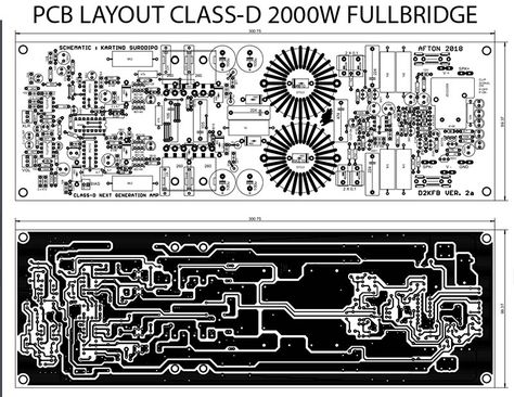 PCB Layout Class-D D2K FB (Full Bridge) 2000W - Electronic Circuit Class D Amplifier Pcb Layout, Crown Amplifier, Power Amplifier Audio, Cool Electronic Gadgets, Sony Led Tv, Diy Audio Projects, New Electronic Gadgets, Circuit Board Design, Electronics Logo