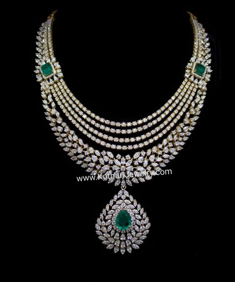 Real Dimond Neckless, Indian Diamond Necklace Set, Bridal Diamond Jewellery Set, Diamond Jewelry Designs Indian, Dimond Neckless Jewelry Indian, Diamond Sets Indian Bridal Jewelry, Diamond Necklace Set Indian With Price, Diamond Haram Indian, Diamond Necklace Designs Unique