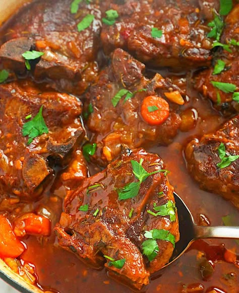 Balsamic Lamb Chop Recipes, Spiced Lamb Chops, French Lamb Chop Recipes, Lamb Chop Recipes Dutch Oven, Lamp Loin Chop Recipe, Italian Lamb Chops, Lamb Chop Pasta, Lamb Steak Recipes Ovens, Braised Lamb Shoulder Chops Recipes