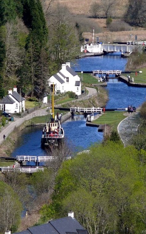 Crinan Canal, Argyll and Bute, Scotland Canal Boats, Scotland Forever, Bonnie Scotland, Scotland Uk, England And Scotland, A Bridge, Scotland Travel, British Isles, Scottish Highlands