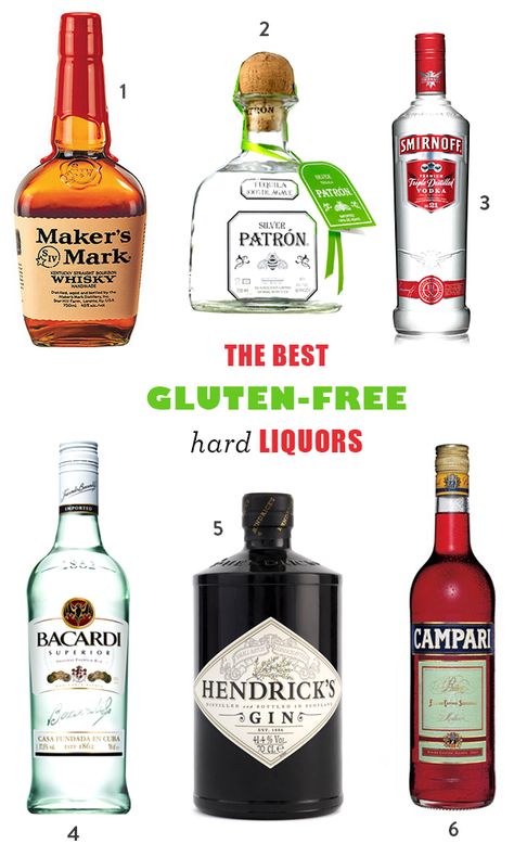 The Best Gluten-Free Hard Liquors and Alcohols - great for cooking with or making homemade vanilla extract Gluten Free Cocktails, Gluten Free Drinks, Gluten Free Info, Gluten Free Alcohol, Homemade Vanilla Extract, Going Gluten Free, Best Gluten Free, Gluten Free Living, Classic Cocktail