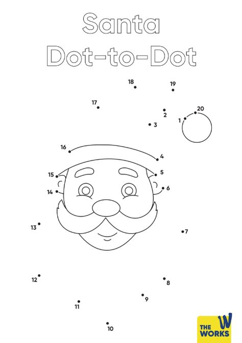 Get free printable Christmas activity sheets for kids from The Works! Enjoy colouring pages, word searches and dot-to-dots to make the season bright and fun. Christmas Activity Sheets Free Printable, Connect The Dots Printable For Kids, Christmas Activity Sheets For Kids, Printable Christmas Activity Sheets, Easy Dot To Dot, Christmas Connect The Dots, Christmas Activity Sheets, Christmas Printable Activities, Creative Toys For Kids