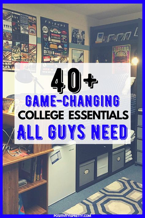 College Checklist Freshman Boy, Dorm Room Packing List For Guys, Packing List For College Dorm Room, Dorm List For Boys, Collage Dorm Essentials, College Gifts For Guys, Dorm Room Essentials List For Guys, College Dorm Guys, Dorm Must Haves For Guys