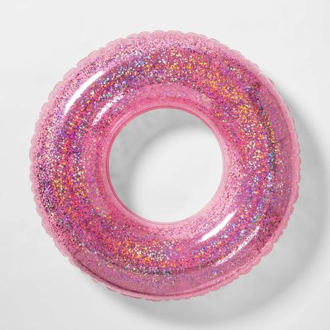 Pink Pool Floats, Donut Pool Float, Donut Pool, Barbie Pool Party, Pool Tube, Barbie Birthday Party, Barbie Birthday, Barbie Party, Pool Floats