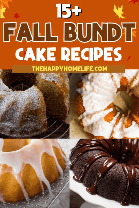 Fall Bundt Cake, Fall Bake Sale, Spice Bundt Cake, Bunt Cake Recipe, Bundt Cake Recipes, Cake Recipe From Scratch, Banana Bundt Cake, Orange Bundt Cake, Bundt Recipes