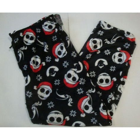 Disney Men's Christmas Fleece Sleep Pajama Pants New With Tags Men's Size: Xl Waist Size: 40-42 Color: Black With Multi-Color Print Character: The Nightmare Before Christmas Jack Print Features: - Fleece - Side Pockets - Adjustable Drawstring - Fly Opening - Inseam: 31" Halloween Pajama Pants, Disney Pins Sets, Disney Frames, The Nightmare Before Christmas Jack, Onesie Costumes, Mad Hatter Hat, Fleece Pajama Pants, Boo Basket, Halloween Pajamas