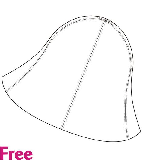 Flop hat Sewing Patterns | DRCOS Patterns & How To Make Diy Hat Sewing Patterns, Drcos Patterns, Hat Sewing Patterns, Hat Sewing, Boat Hat, Japanese Sewing Patterns, Large Brim Hat, Hat Patterns Free, Doll Clothes Patterns Free