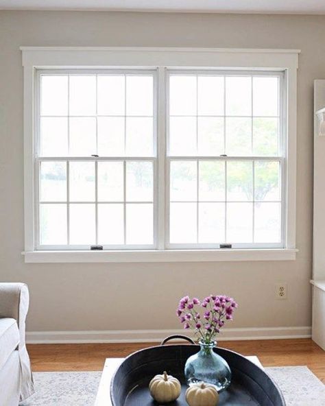 Interior Window Trim Ideas and Styles | Brennan Enterprises Craftsman Trim Window, Window Molding Trim, Diy Window Trim, Craftsman Trim, Interior Window Trim, Trim Ideas, Interior Window, Window Molding, Shiplap Accent Wall