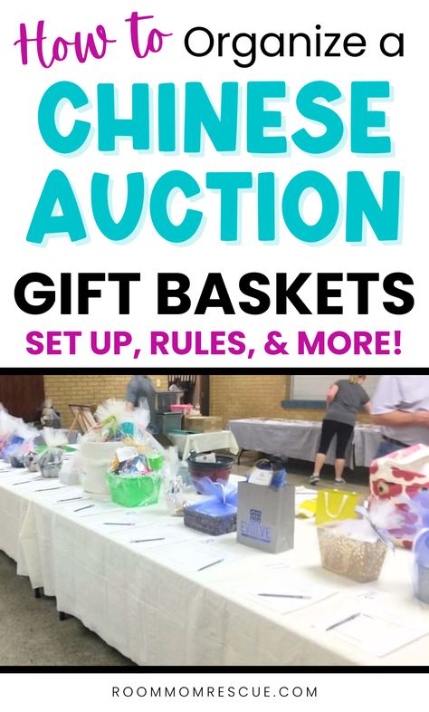 Online Auction Ideas, Fundraising Raffle Baskets, School Donations, Chinese Auction, Fundraising Games, Silent Auction Baskets, Unique Fundraisers, Pta Fundraising, Auction Basket