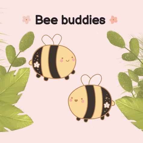 Bumble Bff, Helping Each Other, Nature Friends, Cute Nature, Kickstarter Campaign, Pinterest Group, Friend Friendship, Hard Enamel Pin, Sunny Day