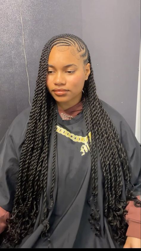 Twist And Cornrow Hairstyles, Braided Graduation Hairstyles, Hair Braid Designs, Cornrows Braids For Black Women, Hair Styles Braids, Short Box Braids Hairstyles, Braided Hairstyles For Black Women Cornrows, Styles Braids, Feed In Braids Hairstyles