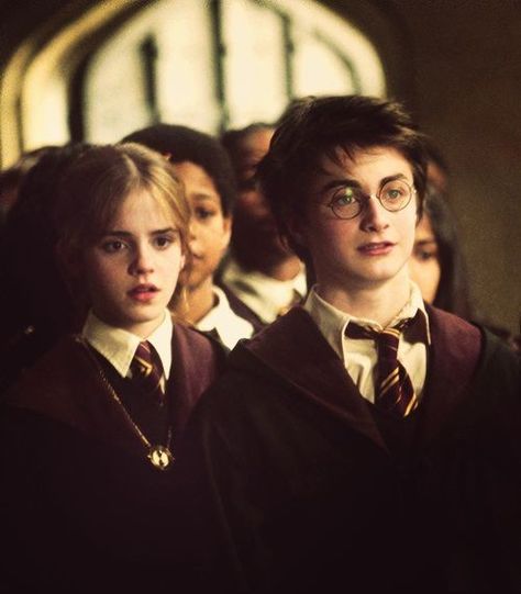 Harry Potter And Hermione Granger, Harry Potter And Hermione, Harmony Harry Potter, Harry And Hermione, Harry Potter Hermione Granger, Buku Harry Potter, Harry Potter Icons, The Prisoner Of Azkaban, Images Harry Potter