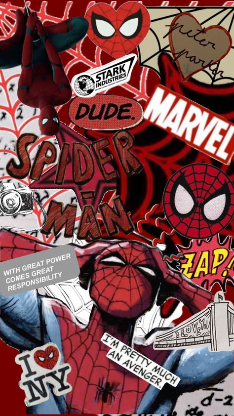 #spiderman #peterparker #wallpaper #quotes #vibes فنسنت فان جوخ, Spiderman Comic Art, All Spiderman, Spiderman Theme, Image Spiderman, Spaider Man, Spiderman Art Sketch, Witchy Wallpaper, Spiderman Pictures