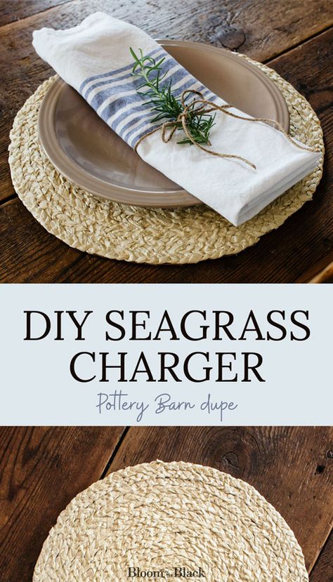 Diy Rattan Placemats, Crochet Charger Plate, Diy Wedding Chargers, Dollar Tree Table Setting, Diy Chargers Plates Ideas, Diy Charger Plates, Dollar Tree Table, Charger Plates Diy, Diy Citronella