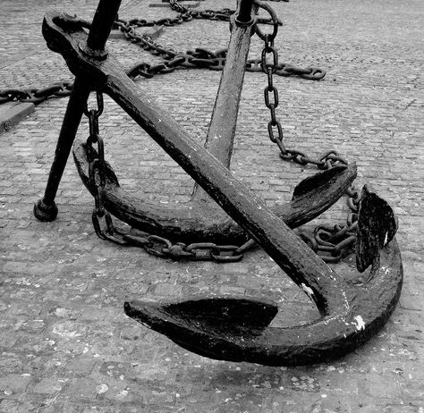 https://flic.kr/p/5deFTW | Anchor | Anchors outside the Customs House, Kings Lynn Quayside. Ocean Alphabet, Boat Tattoo, Anchor Tattoos, Ship Anchor, King's Lynn, Boat Anchor, Mermaid Aesthetic, A Level Art, Tall Ships