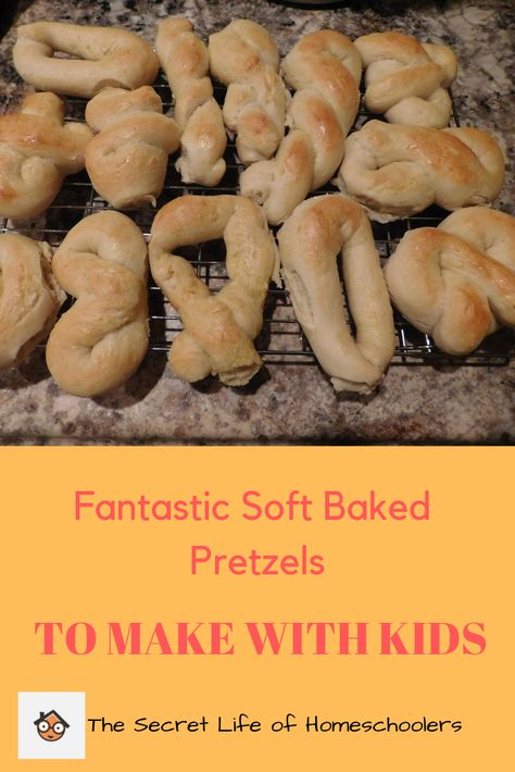 Easy Baking For Classroom, Baking With Seniors, 4h Cooking Project Ideas, Cooking With Preschoolers Recipes Simple, Senior Baking Activities, Baked Pretzel Recipe, Baking With Kids Easy Fun, Toddler Cooking Activities, Kid Friendly Baking Recipes