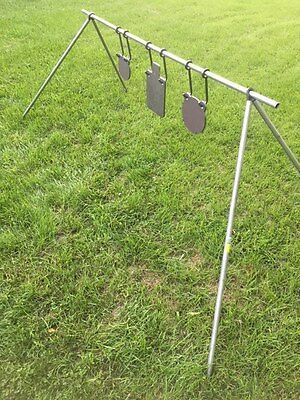 Target Stands For Shooting Diy, Steel Target Stands, Welding Workshop, Shooting Stand, Outdoor Shooting Range, Target Stand, Steel Shooting Targets, Bow Target, Metal Targets