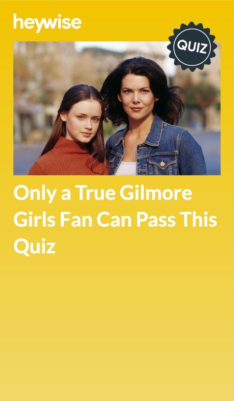 Buzzfeed Gilmore Girls Quiz, Rory Gilmore Funny, Lorelai Gilmore Wallpaper, Gilmore Girls Buzzfeed, Gilmore Girls Quizzes, Buzzfeed Personality Quiz, Soulmate Quiz, Girl Test, Gilmore Girls Characters