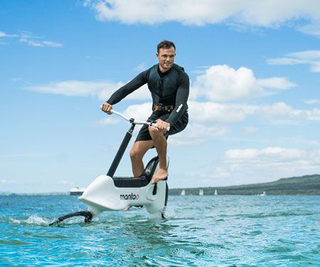 Awesome Gadgets | Cool Gadgets For Men & Women | Amazing Gadgets Wave Boat, Water Bike, Awesome Gadgets, Underwater City, Sports Products, Famous Beaches, Orlebar Brown, Beach Gear, Water Toys