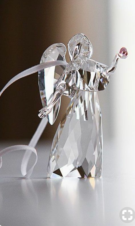 Swarovski Angel Ornament, Annual Edition 2011 Crystal Ring Holder, Swarovski Figurines, 2nd Christmas, Swarovski Christmas, Swarovski Crystal Figurines, Crystal Jewelry Box, Crystal Angel, Angel Images, Crystal Angels