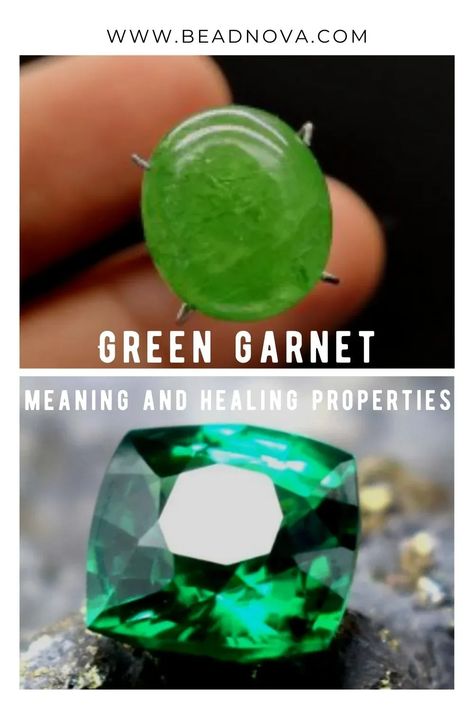 Green garnet is a unique stone that can help you achieve your goals. Learn about its healing properties, how it can manifest in your life, and its significance. Green Garnet Meaning, Garnet Stone Meaning, Garnet Symbolism, Spessartine Garnet Meaning, Green Meaning, Garnet Meaning, Green Prehnite Crystal Meaning, Crystals Energy, Spiritual Awakening Higher Consciousness