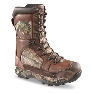 Guide Gear Monolithic Extreme Waterproof Insulated Hunting Boots, 2,400-gram Thinsulate Ultra Mens Hunting Boots, Mens Waterproof Boots, All Weather Boots, Steel Toe Work Boots, Weather Boots, Hunting Boots, Boots For Men, Hunting Gear, Hunting Clothes