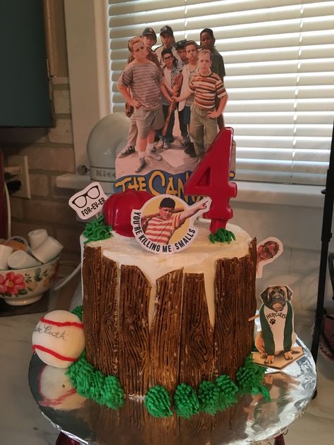 Sandlot Birthday, Baseball Theme Birthday, Baseball Birthday Party, Bday Party Theme, Sandlot, Baseball Party, The Sandlot, Baseball Birthday, Cool Birthday Cakes