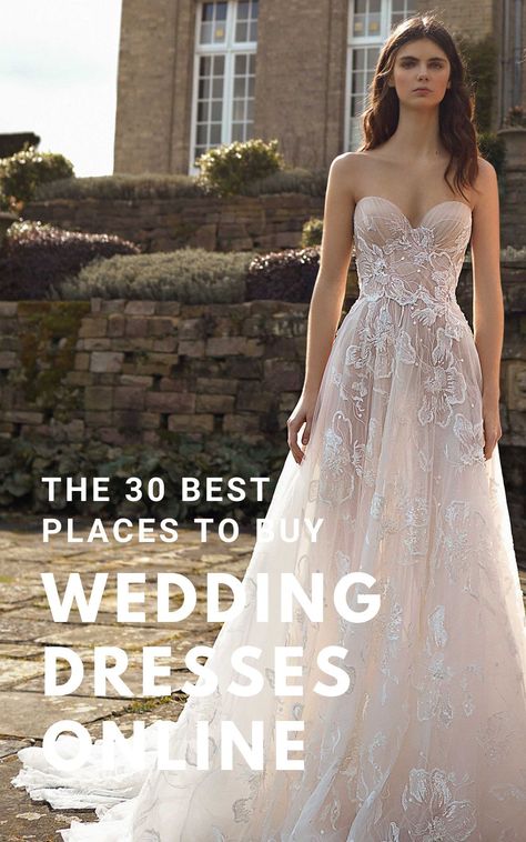 Budget Friendly Wedding Dresses, Wedding Dress Websites, Wedding Dress Uk, Budget Wedding Dress, Rent Wedding Dress, Best Online Shops, Wedding Dresses Under 500, Online Wedding Dress Shopping, Buy Wedding Dress Online