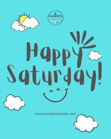 Happy Saturday! 🌞 Take time to relax, rejuvenate, and enjoy the simple pleasures. You’ve earned it! Make today a great one. 🌼 #SaturdayVibes #WeekendMood #RelaxAndUnwind #SelfCareSaturday #GoodVibesOnly #happyweekend #kandiesscentsllc Happy Saturday Quotes, Saturday Quotes, Time To Relax, Relax Time, Simple Pleasures, Happy Saturday, Happy Weekend, Take Time, Good Vibes Only