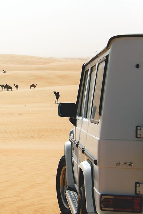 camping in the desert is one experience I would recommend. Tumblr Car, Mercedes G63, Mercedes G Wagon, Mercedes Benz Trucks, Mercedes Benz G Class, Mercedes Benz Cars, Benz Car, Super Luxury Cars, G Class