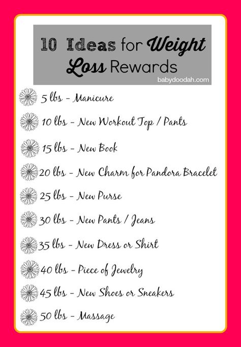 Ideas for Weight Loss Rewards - Baby-Doodah    weight lose challenge | weight lose challenge ideas | weight lose challenge with friends | weight lose challenge 30 day | weight lose challenge rules Name Twitter, Slim Fast, Diet Vegetarian, Diet Tips, Lose Belly Fat, Fat Loss, Sport Fitness, Comfort Food, Hair Hair