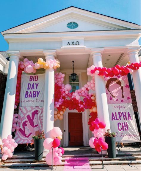 Y2k Bid Day Banner, Axo Philanthropy, Bid Day Banner, Bama Rush, College Acceptance Letter, Sorority Themes, College Inspiration, Recruitment Themes, Recruitment Ideas