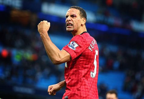 Ferdinand Manchester United Pictures and Photos - Getty Images Derby Manchester, Victoria Pendleton, Manchester Derby, Rio Ferdinand, Manchester United Legends, England National Team, Manchester United Football Club, Team Coaching, Manchester United Football