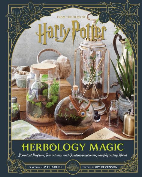 Harry Potter: Herbology Magic: Botanical Projects, Terrariums, and Gardens Inspired by the Wizarding World Professor Sprout, Harry Potter Herbology, Magical Book, Harry Potter Gifts, Harry Potter Collection, Harry Potter Films, Terraria, Harry Potter Film, Up Book