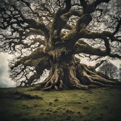 Have you ever heard of the five Guardian Trees of Ireland? According to Irish folklore, these trees sheltered each of the five provinces. The first tree is Eó Mugna, an Oak tree, followed by Bile Tortan, an Ash tree. The third tree is Eó Ruis, a Yew tree, while the fourth and fifth trees are Craeb Daithí and Craeb Uisnig, both Ash trees. Legend has it that these trees grew from seeds given by a descendant of the otherworld. They were said to possess mystical powers that protected the land an... Irish Mythology Aesthetic, The Otherworld, Yew Tree, Skateboard Aesthetic, Irish Folklore, Irish Mythology, Tree Study, Dark Tree, Love Ireland