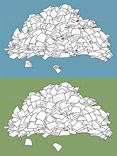 Pile Of Paper Drawing, Pile Of Letters, Pile Of Papers, Aesthetic Drawings, Gacha Props, Cartoon Style Drawing, Cartoon Clipart, Paper Illustration, Article Design