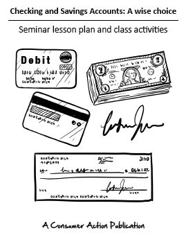 Checking and savings accounts - Seminar lesson plan and class activities Personal Financial Literacy, Consumer Math, Finance Lessons, Credit Card Design, Savings Accounts, Personal Finances, Doodle Style, High School Classroom, Class Activities