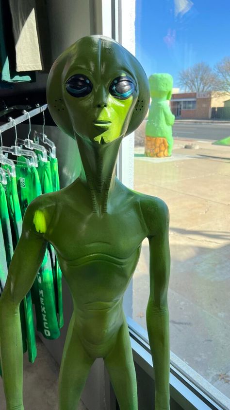 How To Visit Roswell, New Mexico in One Day | Bill On The Road New Mexico Road Trip, Ufo Art, Roswell New Mexico, Roadside Attractions, U.s. States, Interesting History, Town Hall, Route 66, Road Trips