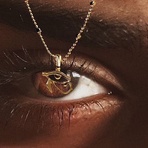 .:. E Y E O F H O R U S .:. Our 22K Gold Plated Eye of Horus Necklace, an ancient symbol of protection and wisdom, carries with it a profound mystique that transcends time. With its captivating design, this symbol reflects the watchful gaze of the falcon-headed god, Horus. Each intricately detailed line tells a story of resilience and divine insight. Embodying the eternal power that has fascinated and inspired for millennia. Eye Of Horus Aesthetic, Egyptian Jewelry Aesthetic, Horus Necklace, God Horus, Eye Of Horus Necklace, Symbol Of Protection, F H, Egyptian Jewelry, Eye Of Horus