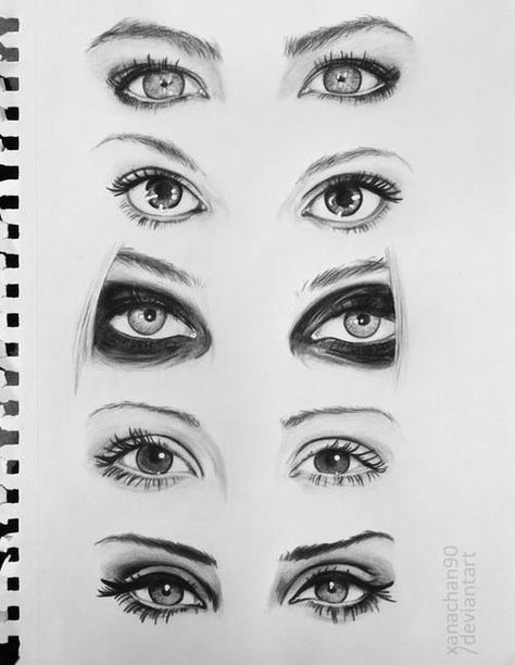 eyes! Fashion Lessons, Drawing Lips, Pair Of Eyes, Realistic Eye Drawing, Art Faces, Draw Eyes, Drawing Eyes, Eye Sketch, Desenho Tattoo