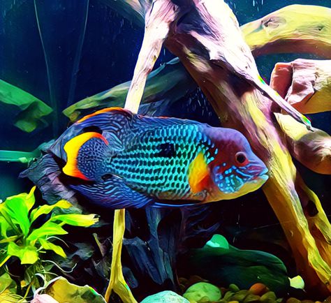 Cacing Tanah, American Cichlid, African Cichlid Aquarium, Cichlid Aquarium, Beautiful Tropical Fish, Oscar Fish, Ikan Air Tawar, Cichlid Fish, Tropical Fish Aquarium