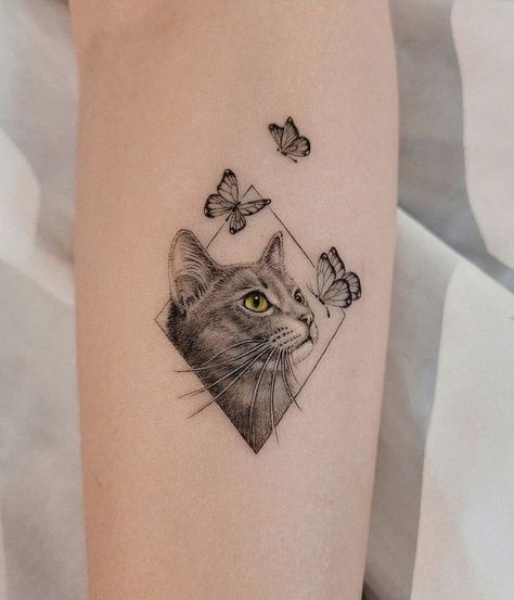 cat tattoo design cat tattoo simple cat tattoo designs tattoo ideas small tattoo tattoo finger tattoo back tattoo women cat small tattoo ideas minimalist tattoo best friends tattoo couples tattoo animal tattoo simple tattoo pretty tattoo unique tattoo neck tattoo women Cat Tattoo Women, Cat Tattoo Designs Memorial, Gray Cat Tattoo, Cat Tattoos Memorial, Cat Tattoo Black And White, Pet Cat Tattoo, Tattoos For Cats That Passed, Cat And Flower Tattoo, Cat Tribute Tattoo