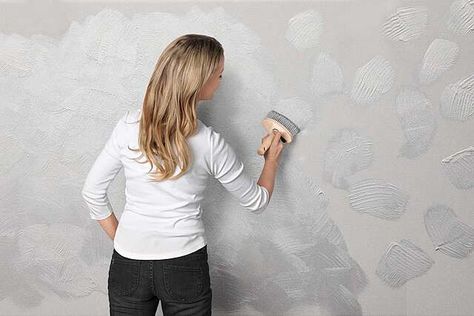 Wall Painting Techniques, Diy Wand, Painting Techniques, Wall Painting, Massage, Apartment, Glitter, Quick Saves, Design