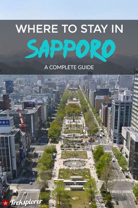 Can't decide where to stay in Sapporo, Japan? Make your decision easier with this guide to the best places to stay in Sapporo including the best neighborhoods, areas & hotels! #Sapporo #Japan#hotels #accommodations Japan Hotels, Japan Travel Outfit, Japan Tips, Japan With Kids, Japan Travel Destinations, Sapporo Japan, Culture People, Japan Hotel, Japan Destinations