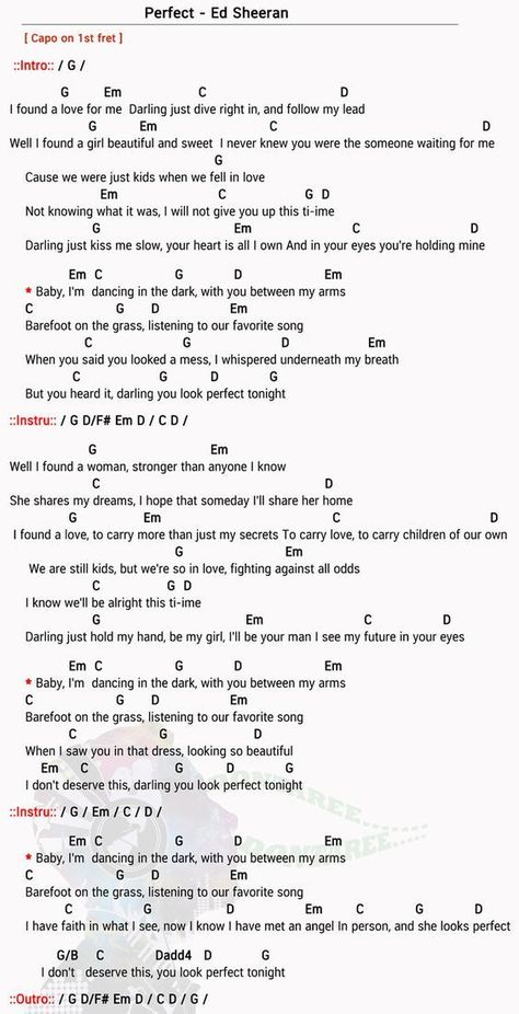 Perfect Chord - Ed Sheeran | Perfect Chord (Easy Chord Songs) Perfect Guitar Chords Ed Sheeran, Fmaj7 Chord Guitar, Night Changes Guitar Chords, Enchanted Guitar Chords, Emotional Guitar Chords, Perfect Ed Sheeran Guitar Chords, Guitalele Chord Songs, Back To December Guitar Chords, Songs With Piano Chords